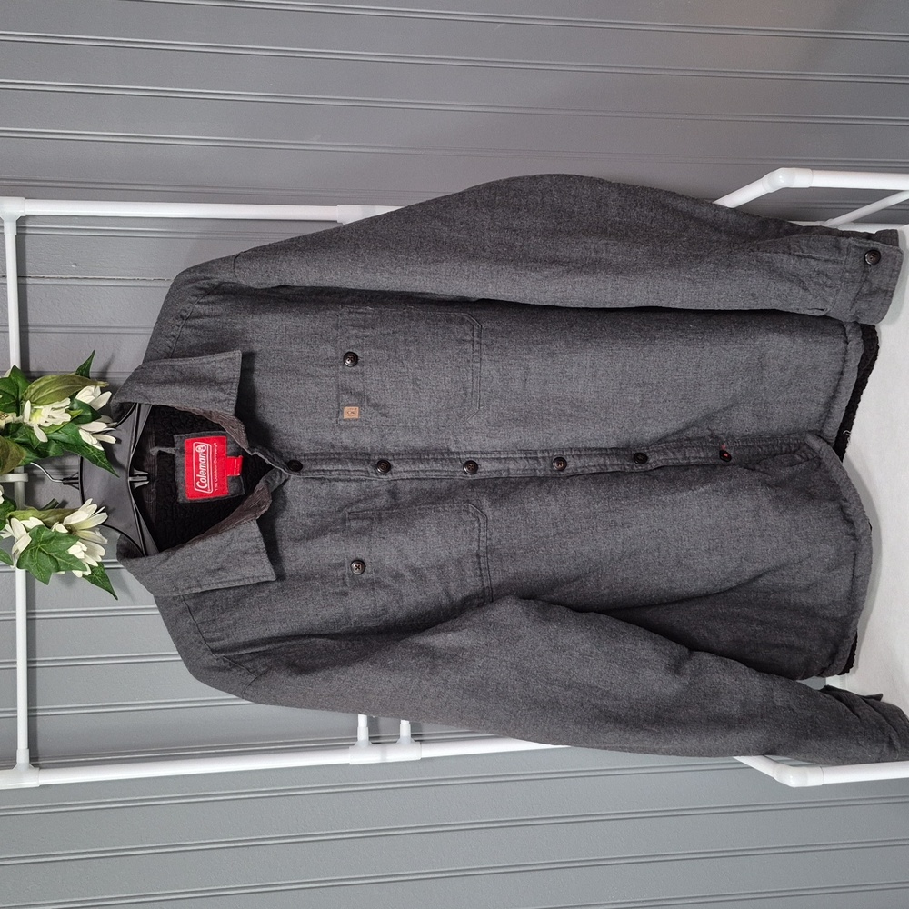 Coleman Sherpa Lined Shirt Jacket
